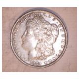 1889 MORGAN DOLLAR, NO MARKINGS 1889 MORGAN DOLLAR, NO MARKINGS