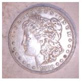 1880 MORGAN DOLLAR, NO MARKINGS 1880 MORGAN DOLLAR, NO MARKINGS