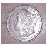 1884 MORGAN DOLLAR, O MINT