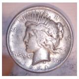2-PEACE DOLLARS, NO MARKING 2-PEACE DOLLARS, NO MARKING