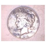 1923 PEACE DOLLAR, S MINT