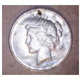 2 - 1922 PEACE DOLLARS, NO MARK 2 - 1922 PEACE DOLLARS, NO MARK