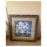 "Lilies in Urn" by Linda Thompson, 38½" x 38½"