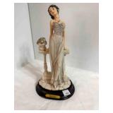 13½" Valentino porcelain figurine