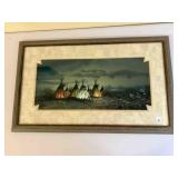 Ron Hewitt Print 18½" x 30½" frame