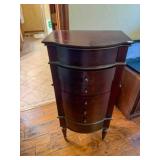 Jeweler cabinet, 41" tall, nice condition