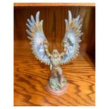 Native American figurines and Eagle figurine