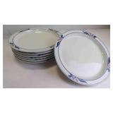 7 Vintage Dansk Bistro "Maribo" Dinner Platters