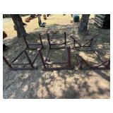 3- Steel Cradles - 5ï¿½x3ï¿½ each