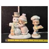2 Precious Moments figurines