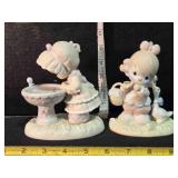 2 Precious Moments figurines