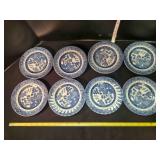 8 Churchill Royal Wessex saucers, 6ï¿½"