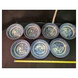 7 Churchill Royal Wessex bowls, 6ï¿½" across