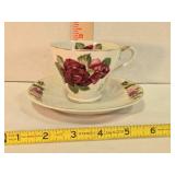 "Mother" China cup & saucer, EW Japan stamp