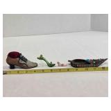 Pin cushion, 4 decorative high heels