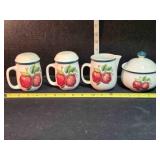 Casuals Creamer & Sugar Bowl, Salt/Pepper shakers