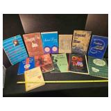12 Gospel songbooks; Billy Graham Crusades