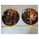 2 Norman Rockwell limited edition collector plates
