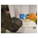 Undercabinet fluorescent fixture, vacuum  bags