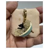 Juicy Couture Charm-Scotty Dog in Bubble Bath