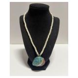 Native American Santo Domingo? Mosaic Inlay shell