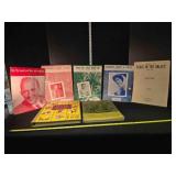 2 songbooks & 5 sheet music
