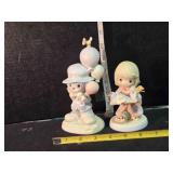 2 Precious Moments figurines