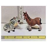 2 Holy Herd resin figures, 2ï¿½" tall, Pete Apsit