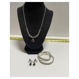 Prom, Wedding , Special Event Rhinestone Necklace