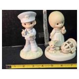 2 Precious Moments figurines