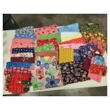 Quilting fabric pieces