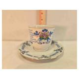 Wedding Anniversary China cup & saucer