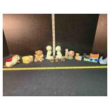 Fenton glass & resin figurines
