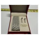 Figaro couture Rhinestone Stretch Bracelet & Stud