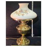 Aladdin brand lamp, electric gold-tone