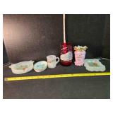 Kansas souvenirs, ashtrays, glasses, cups