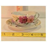 China teacup & saucer, Nippon hand painted