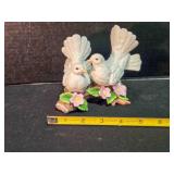 Courtship Love Doves porcelain figurine