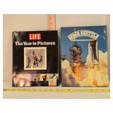 Life The Year In Pictures & Space Shuttle books