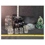 Laxative measuring cup, vase, glassware