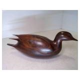 Vintage Hand Carved Ironwood Duck or Loon Figure