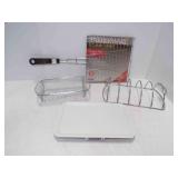 Farberware Triple Fish Griller - Weber Pan or Lid