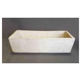 Whitewash Rectangular Wooden Planter/Storage Box