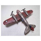 Cast Iron WWII Style Twin Engine Bomber Airplane