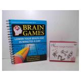 Brain Games Puzzles & Games Book & Mind Teaser