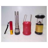 (4) Battery Operated Flashlights
