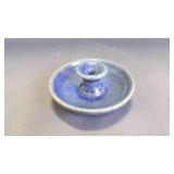 Vintage Ceramic Pottery Candlestick/Incense Holder