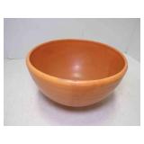 Vintage Orange Speckled McCoy Pottery Beehive Bowl