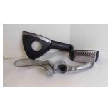 Garlic Press, Garlic Rocker & Grip Jar Opener