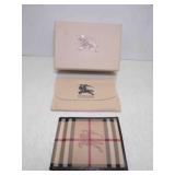 Vintage Burberry Haymarket Check Bi Fold Wallet